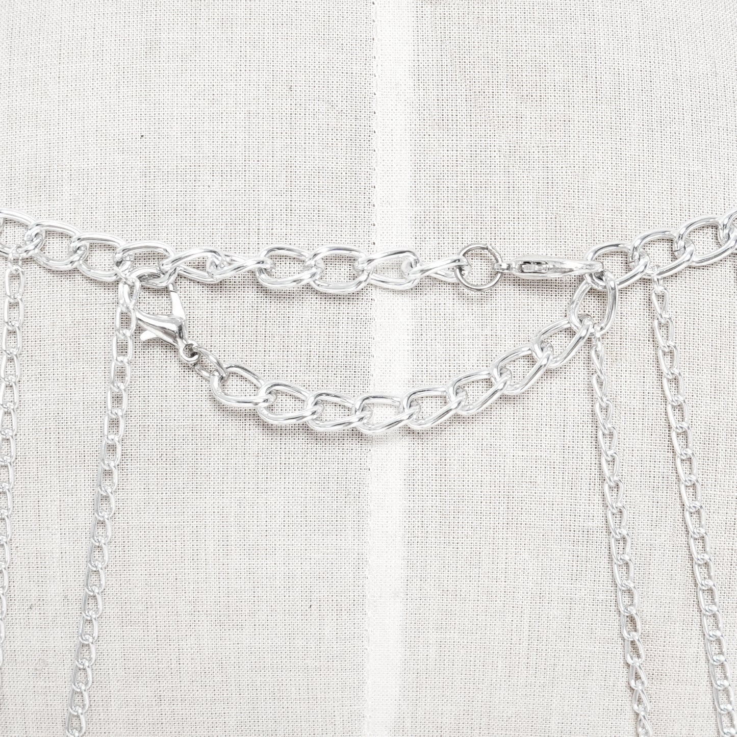 Skulls & Spikes Haar- of Bodychain