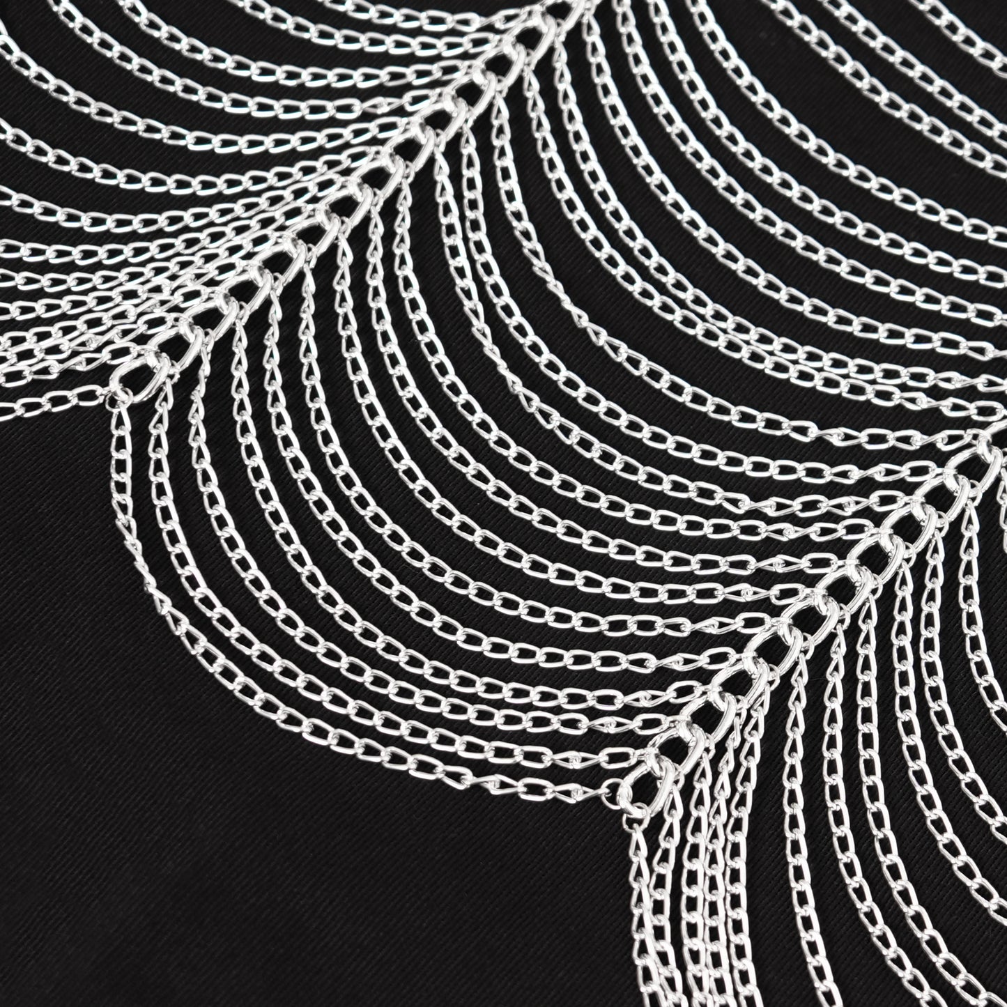 Skulls & Spikes Haar- of Bodychain