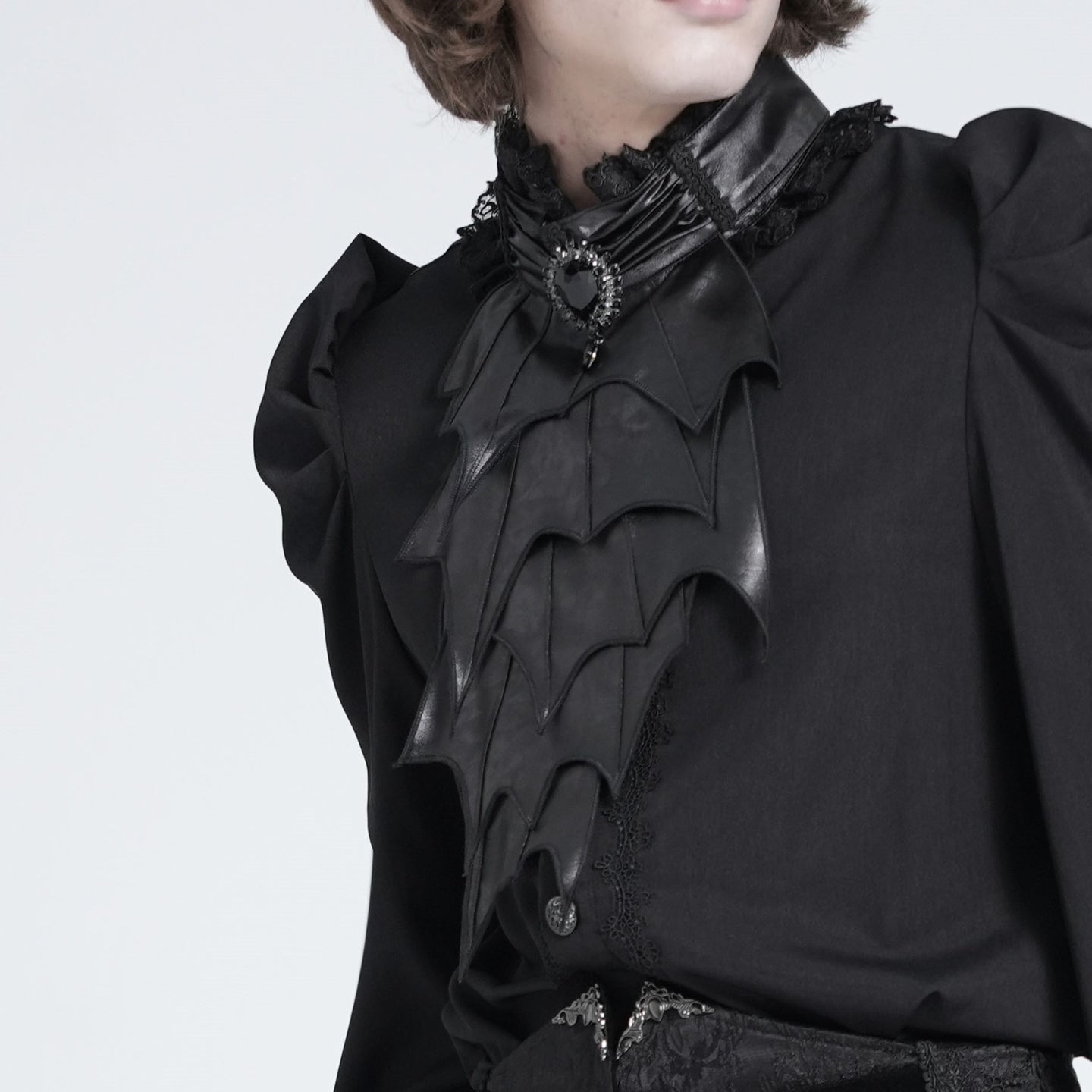 Gothic Bat Jabot