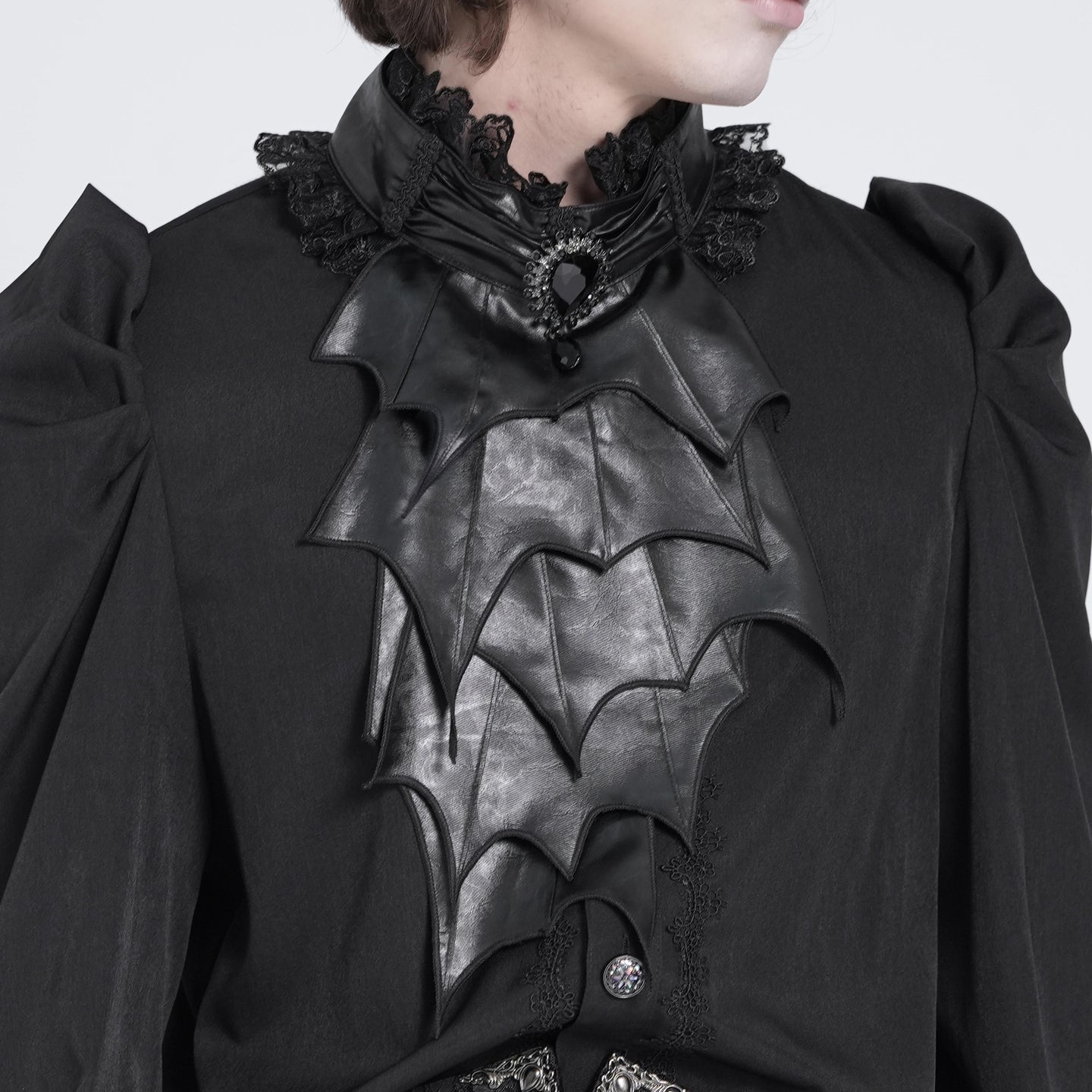 Gothic Bat Jabot
