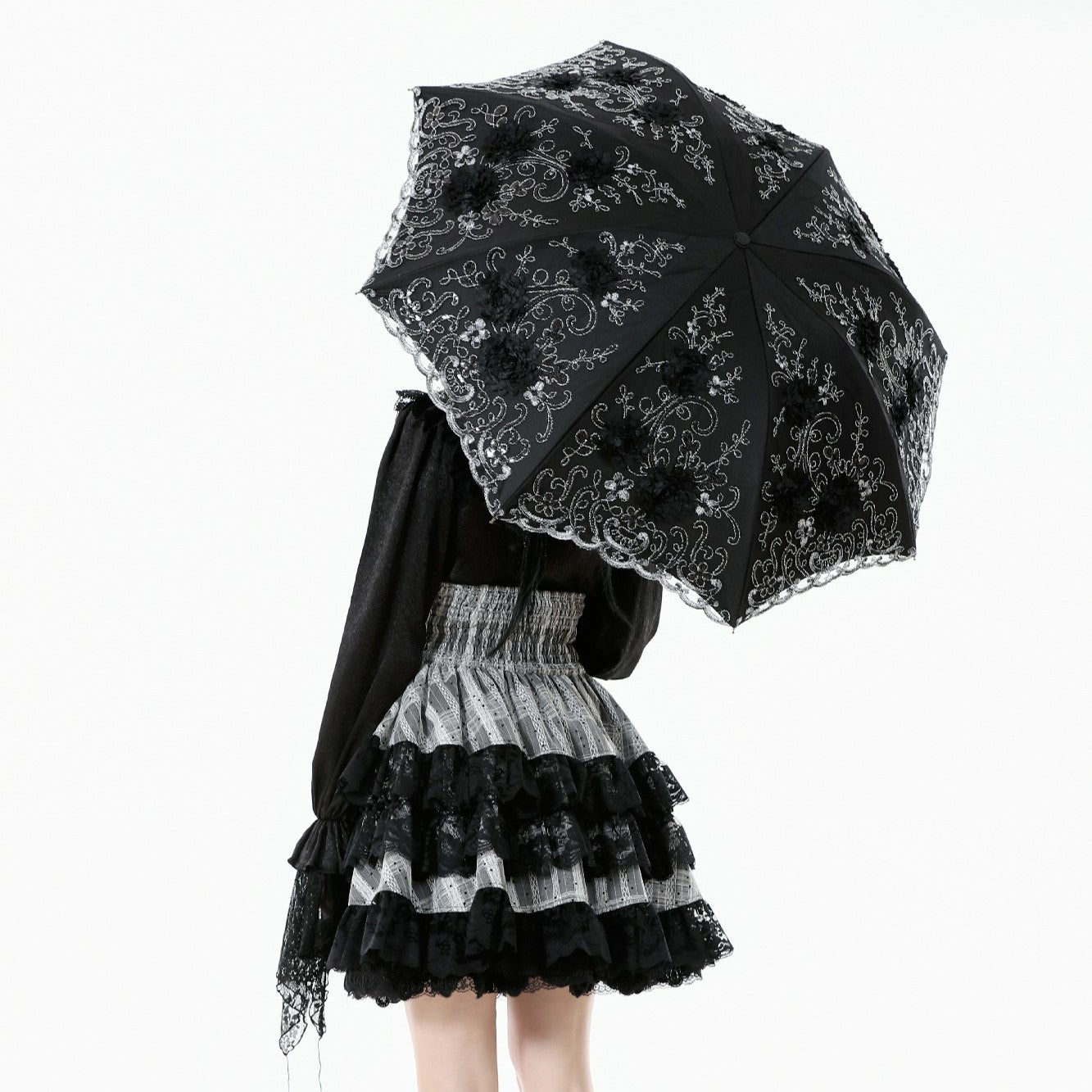 Dark in Love Falling Sky Parasol