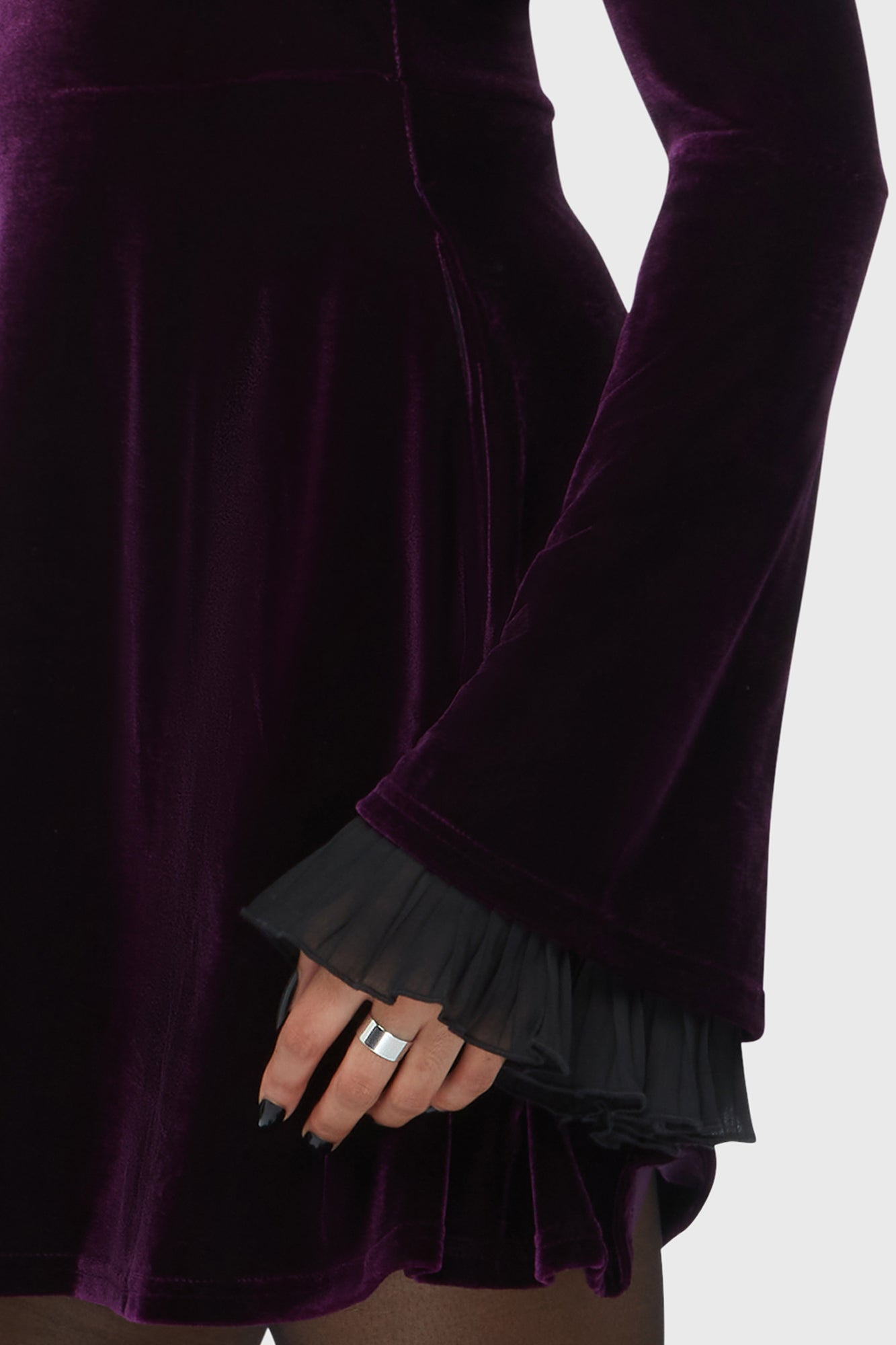 Killstar Beatrix Jurk Paars