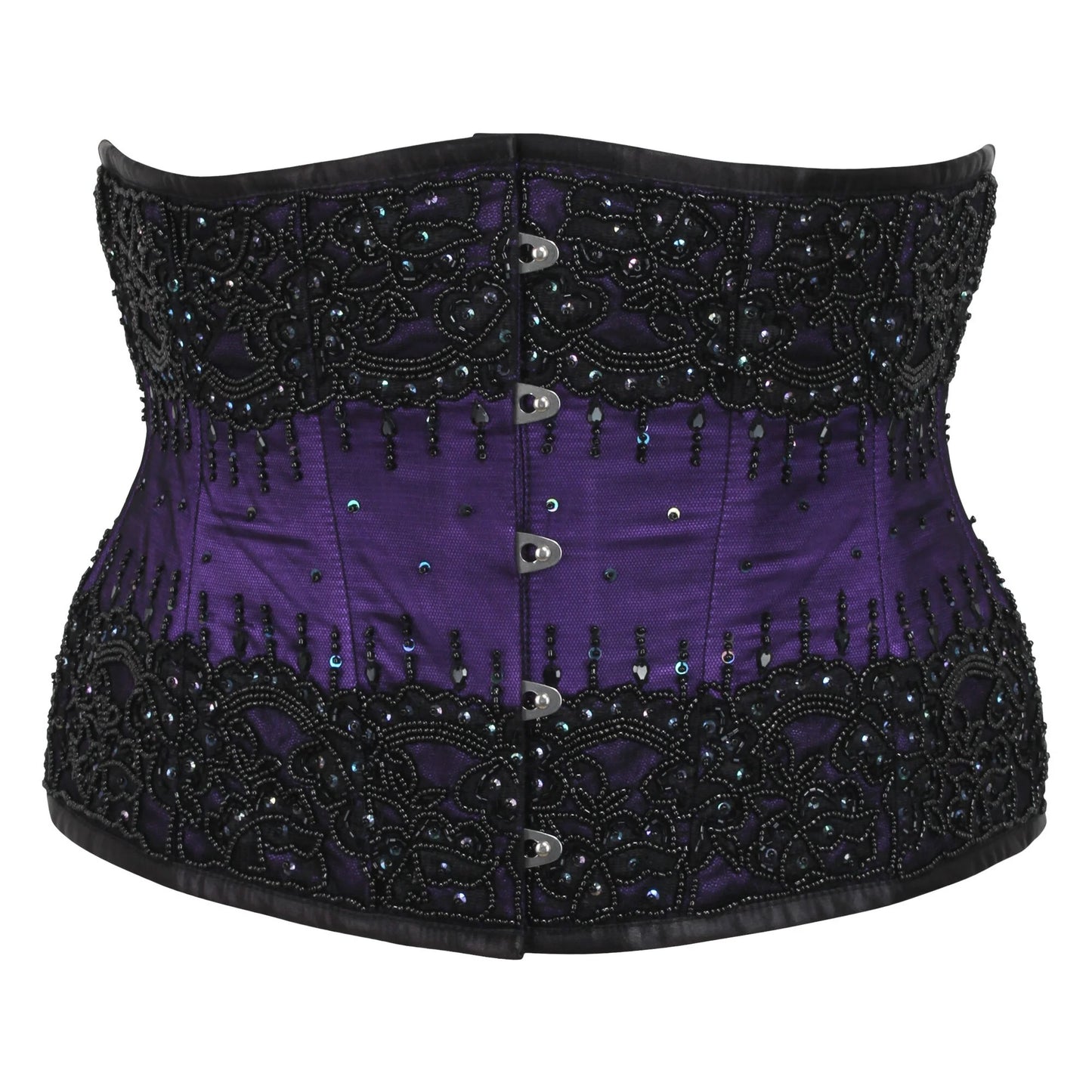 Couture Underbust-Korset Paars