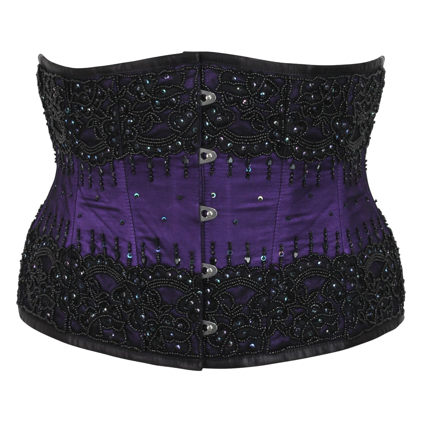 Couture Underbust-Korset Paars