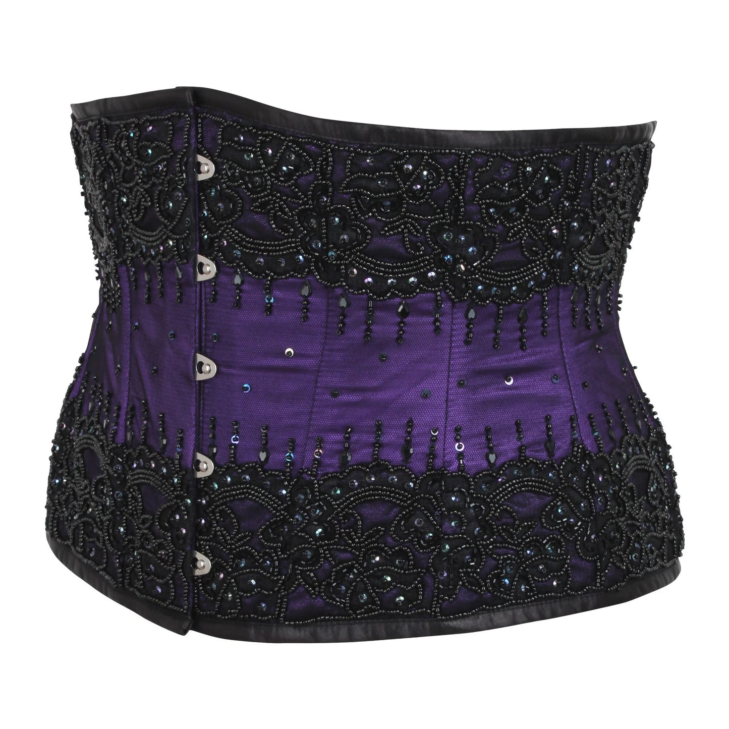 Couture Underbust-Korset Paars