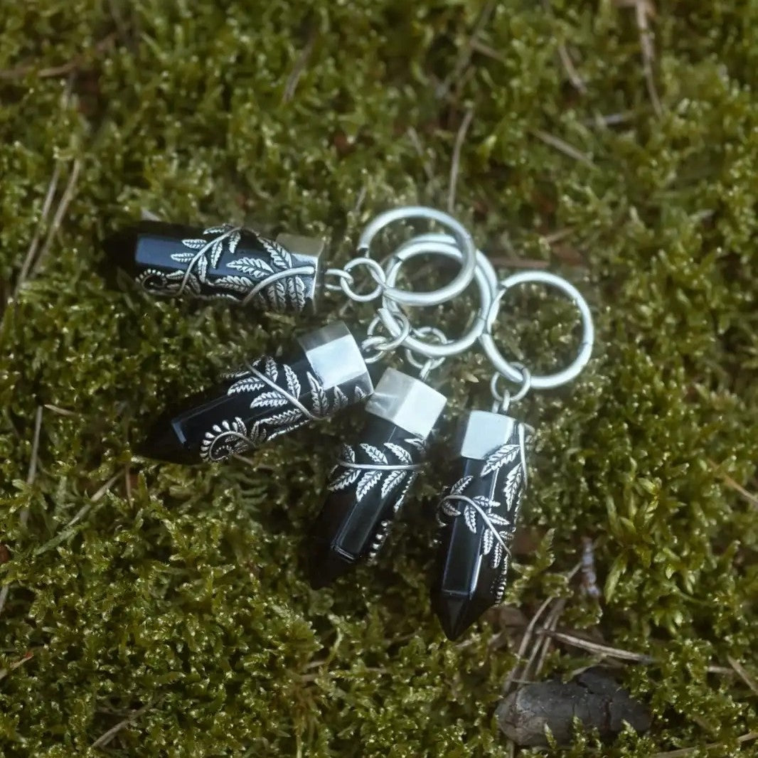 Restyle Crystal Fern Oorbellen