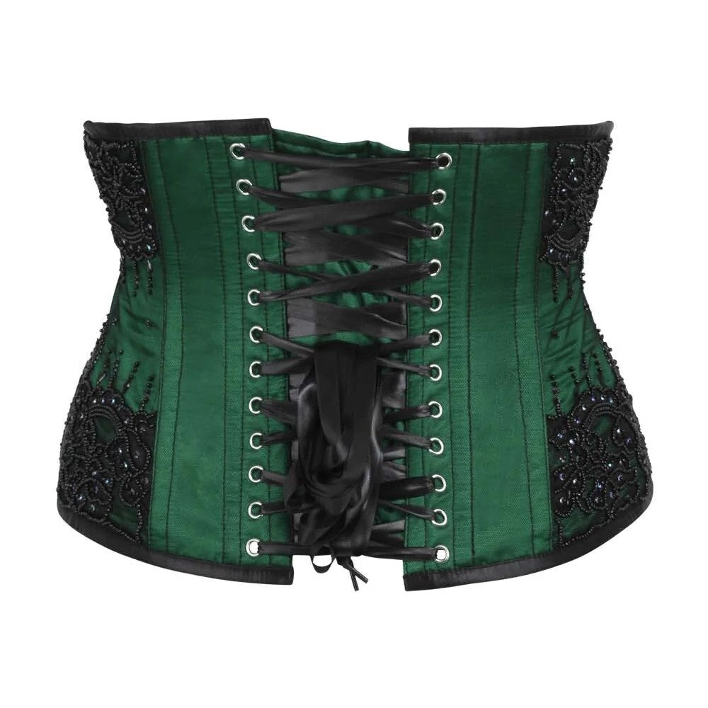 Couture Underbust Corset green