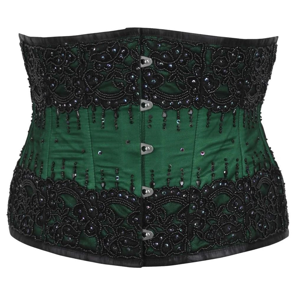 Couture Underbust Corset green