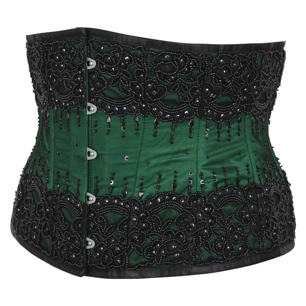 Couture Underbust Corset green