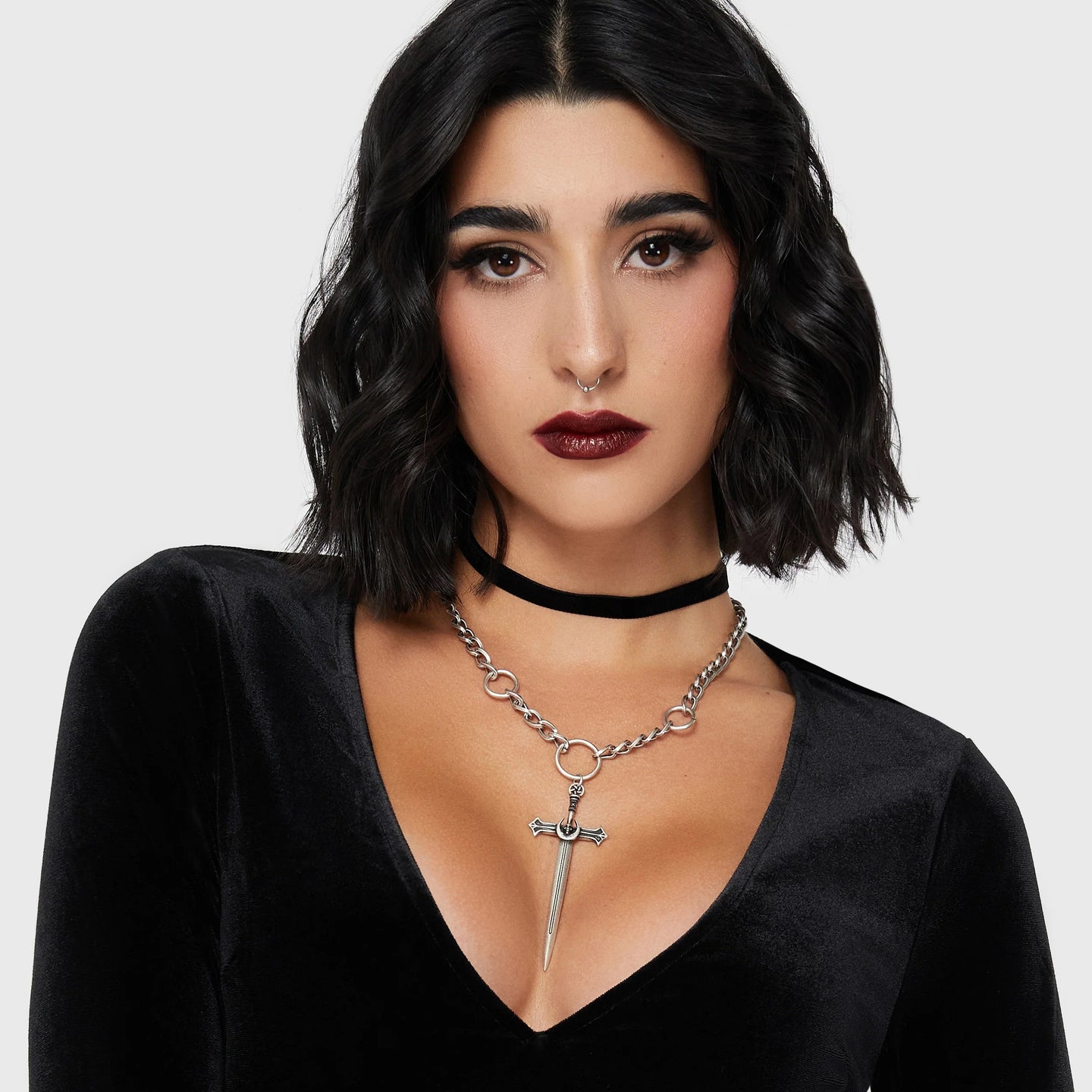 Death By Sword Necklace
