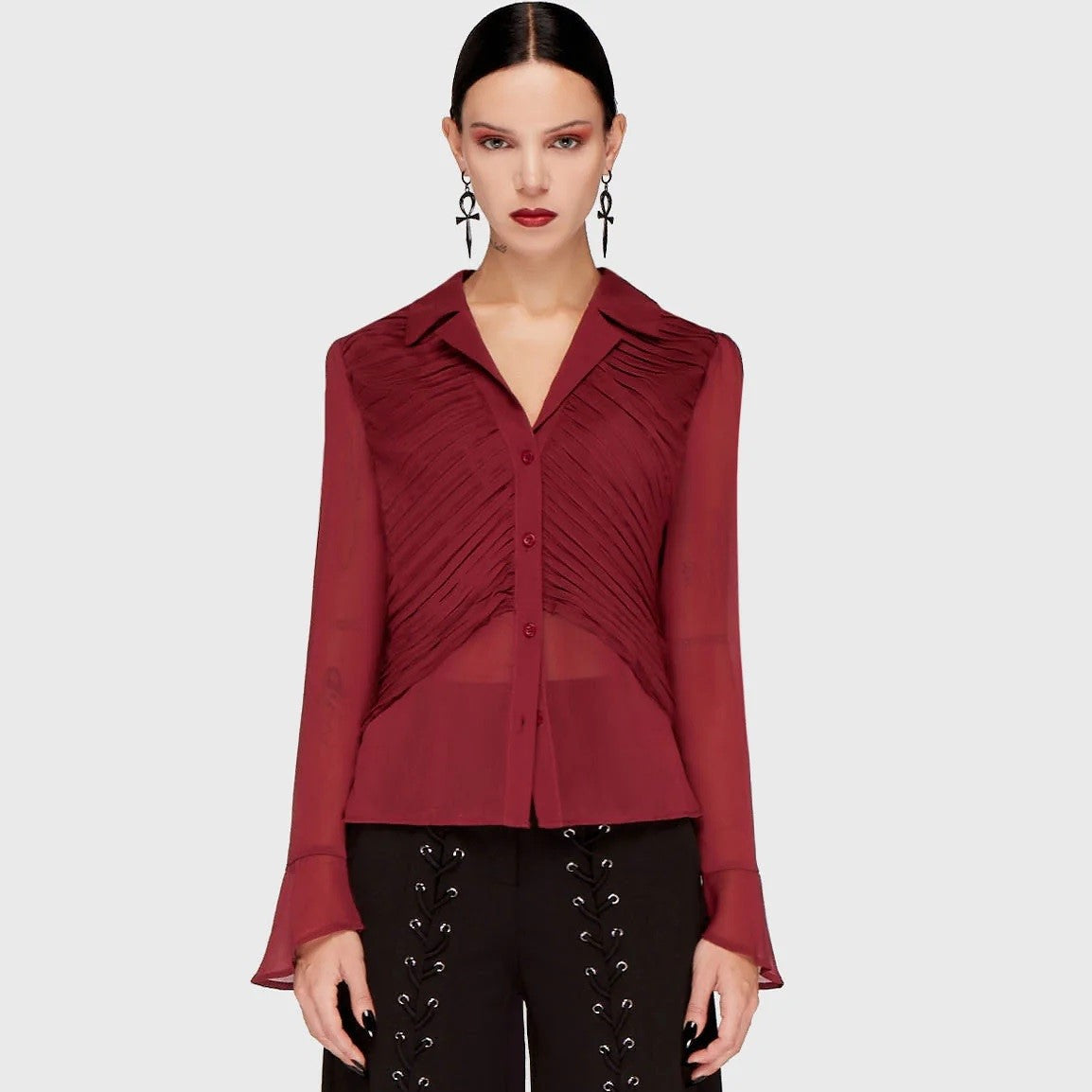 Evermore Eclise Shirt Bordeaux