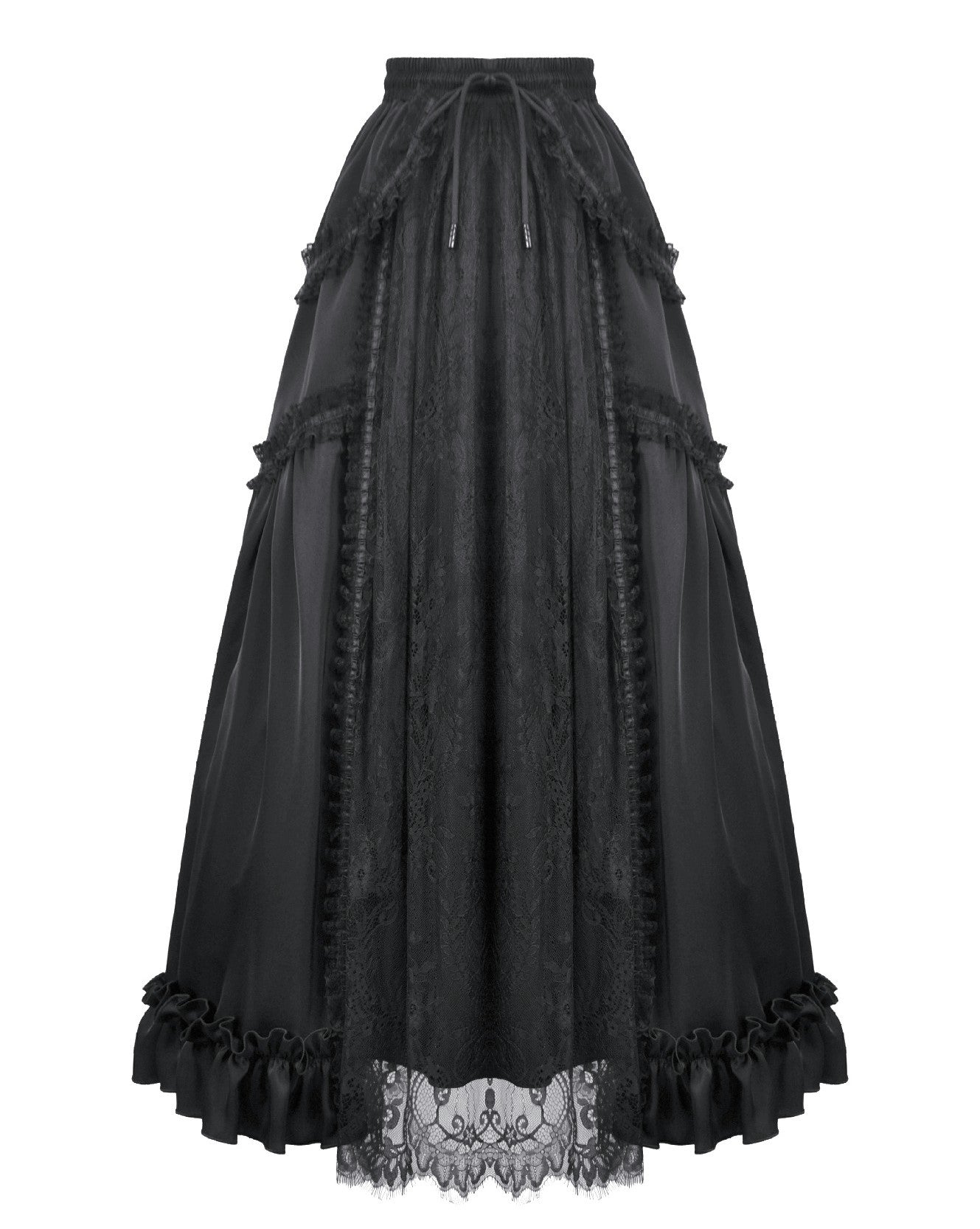 Making It Up Maxi-Rok Zwart