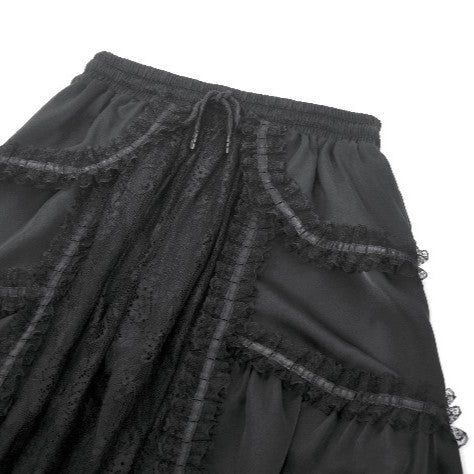 Making It Up Maxi-Rok Zwart