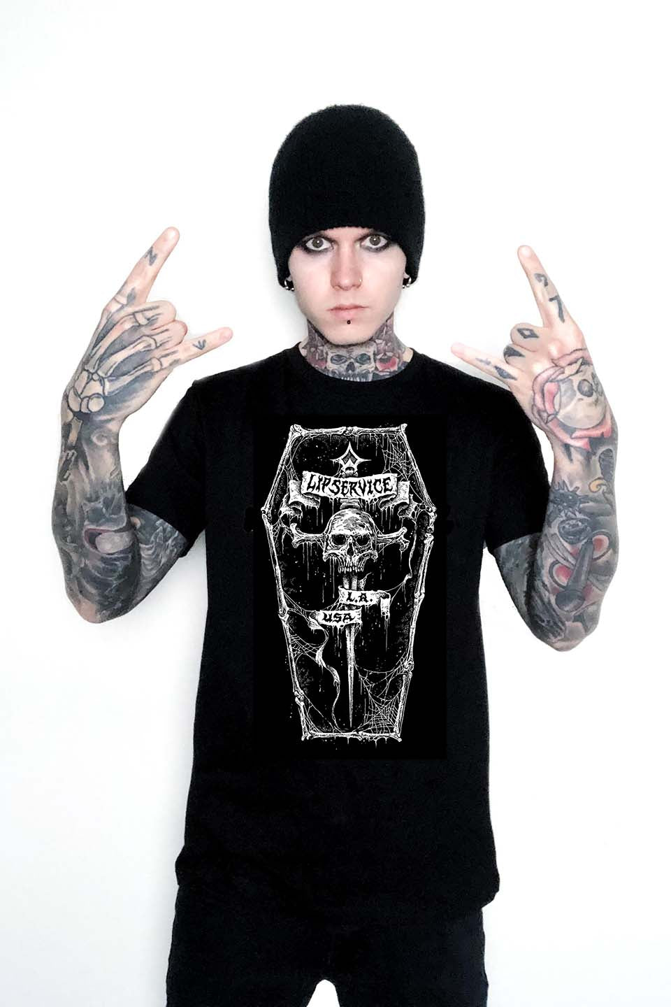 Lip Service Coffin T-shirt