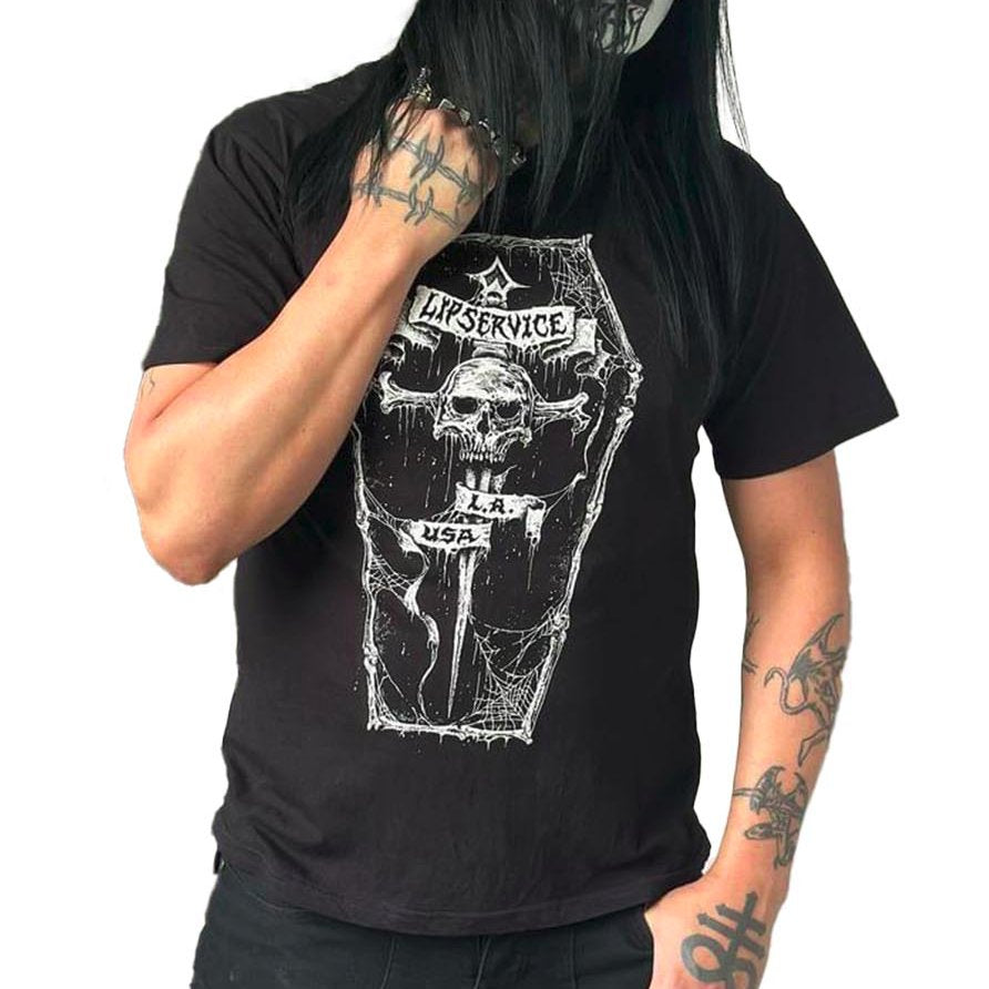 Lip Service Coffin T-shirt