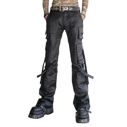 Future Division Wasted Waxed Unisex Cargo Jeans