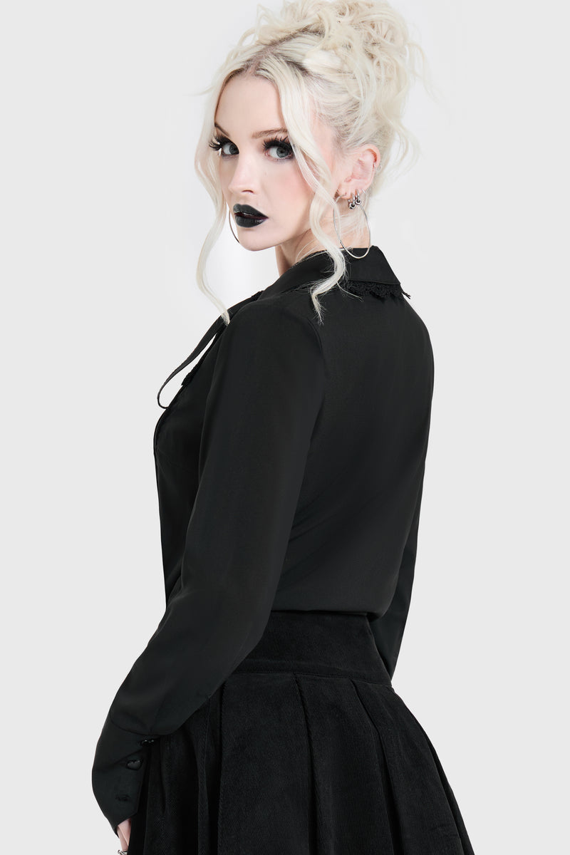 Killstar Lyricore Blouse Black