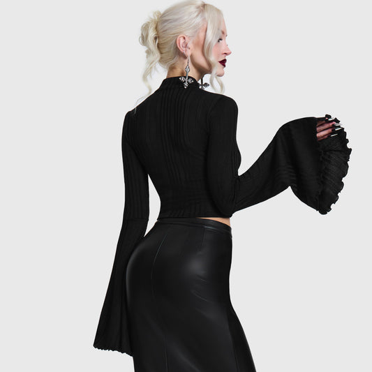 Noir Cut Out Top
