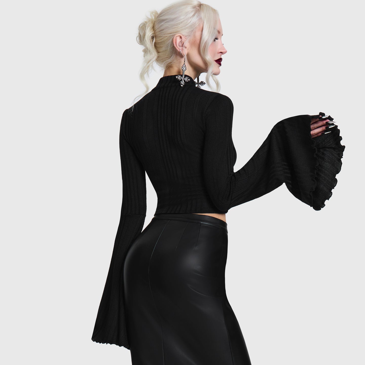 Noir Cut Out Top
