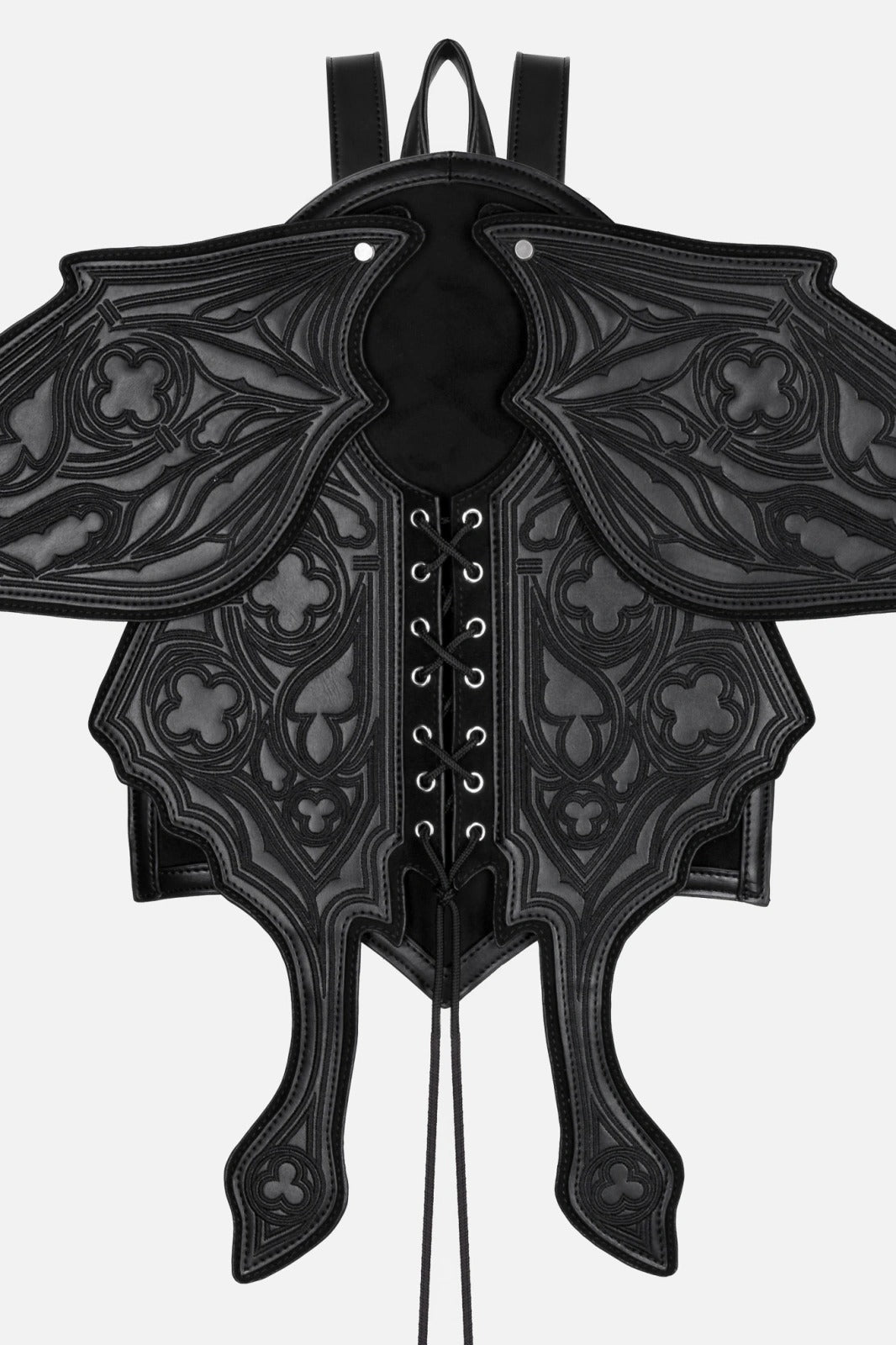 Obsidian Moth Backpack - Black PU