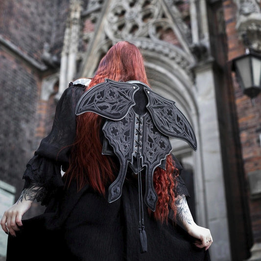 Obsidian Moth Rugzak - Grijs Borduursel