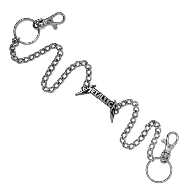 Metallica Logo Key - Wallet Chain