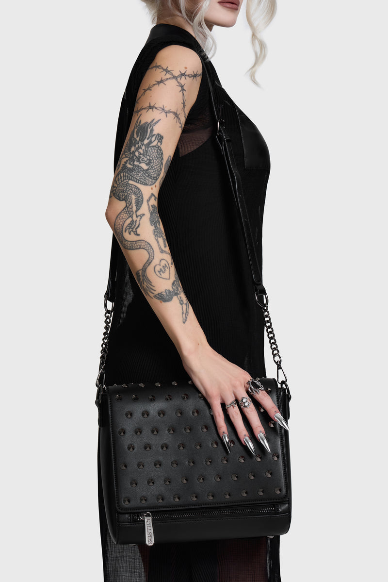 Rhea Spiked Handtas