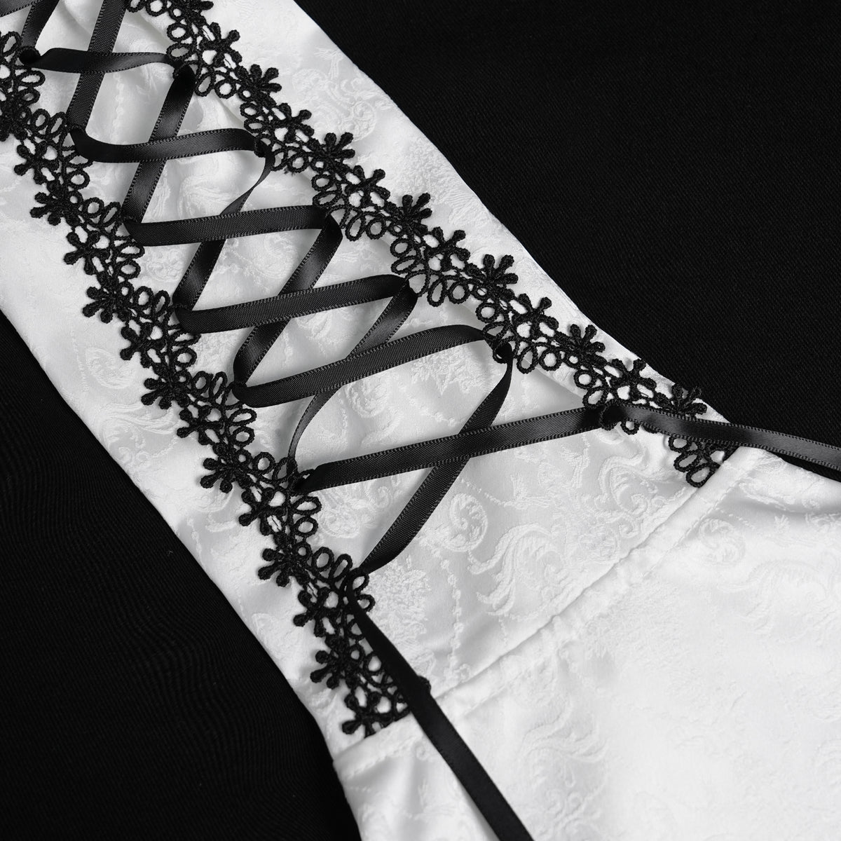 Here We Are Shirt White - Black