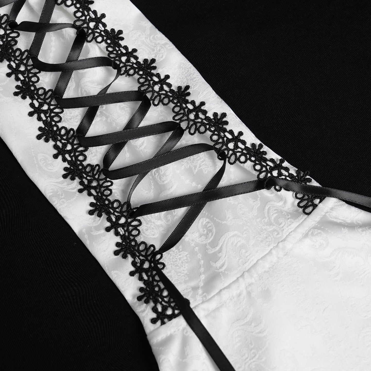 Here We Are Shirt White - Black