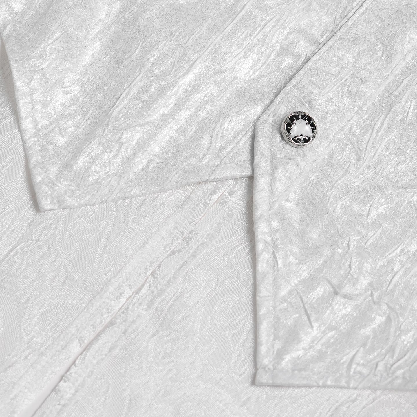 Without Cares Shirt Wit - Zwart