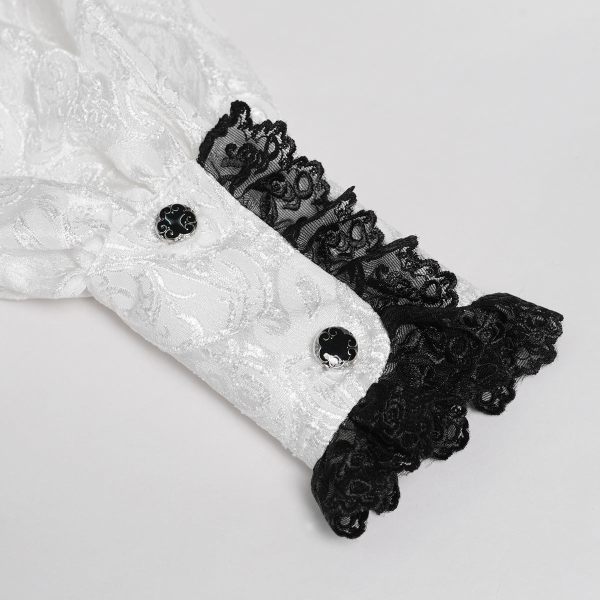Without Cares Shirt Wit - Zwart