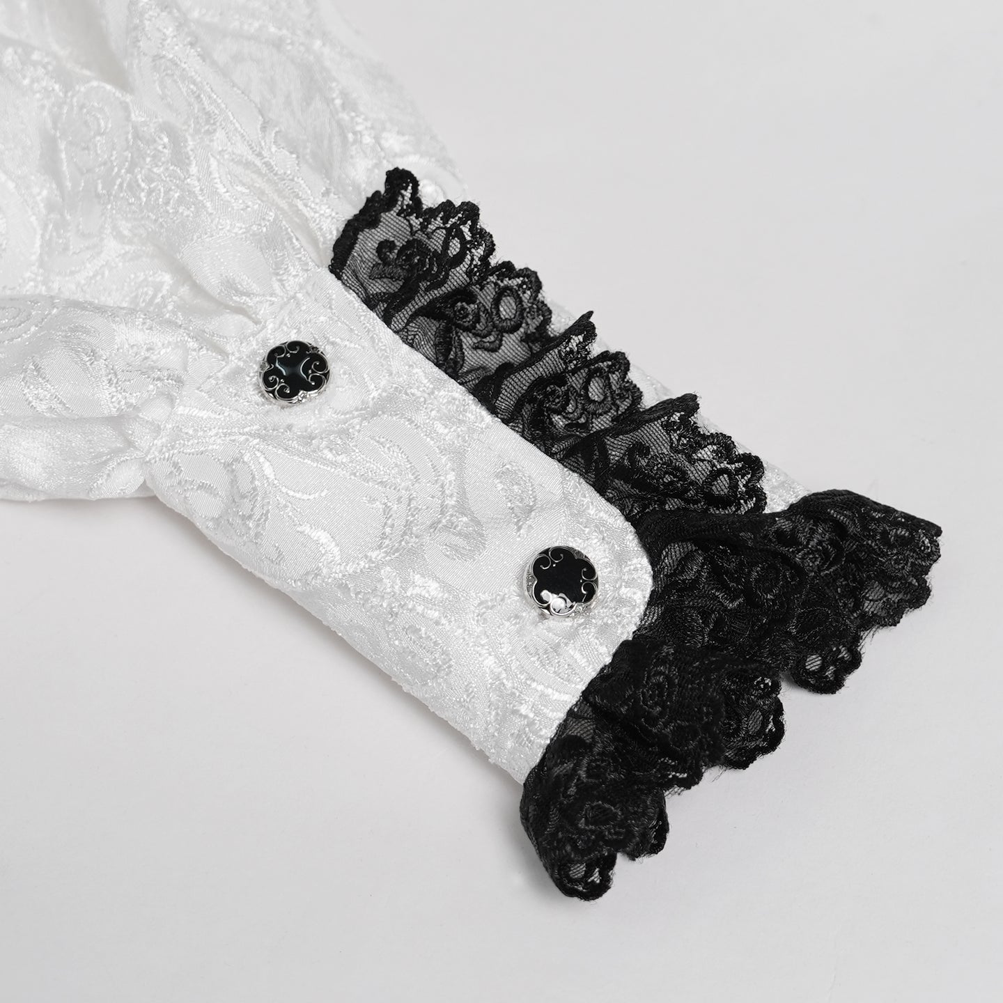 Without Cares Shirt Wit - Zwart