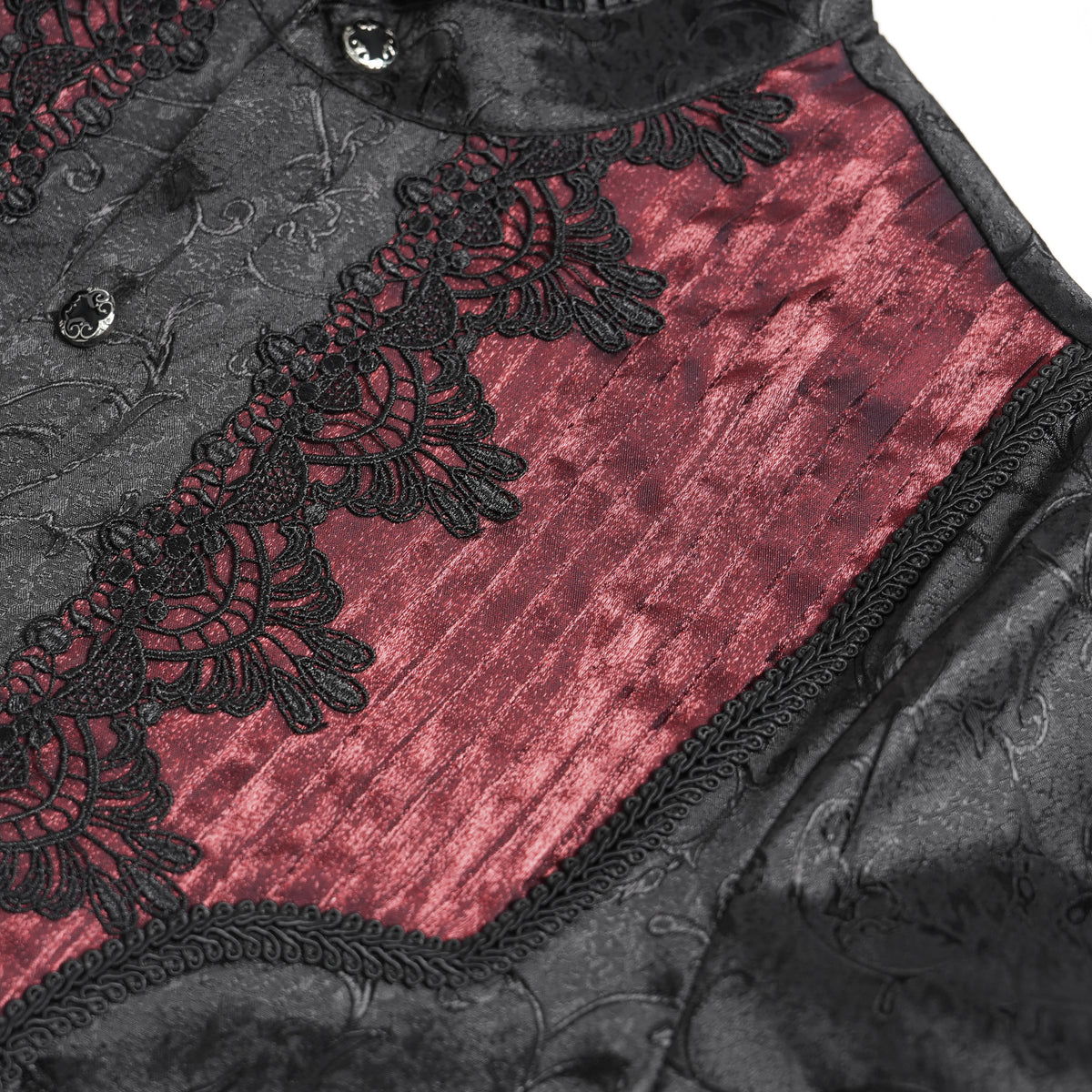 Dark Moonlight Shirt Zwart - Rood