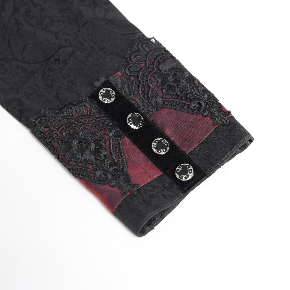 Dark Moonlight Shirt Zwart - Rood