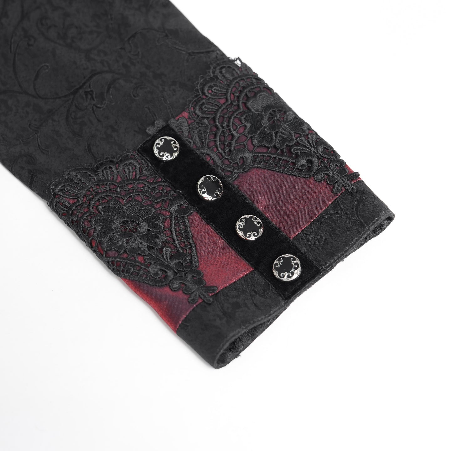 Dark Moonlight Shirt Zwart - Rood