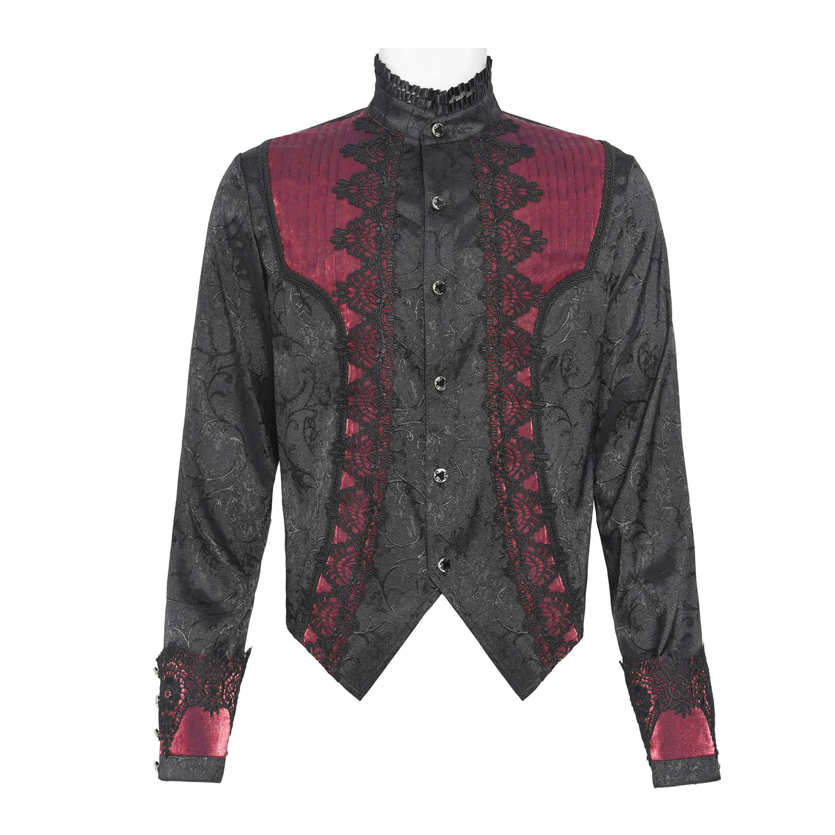 Dark Moonlight Shirt Zwart - Rood