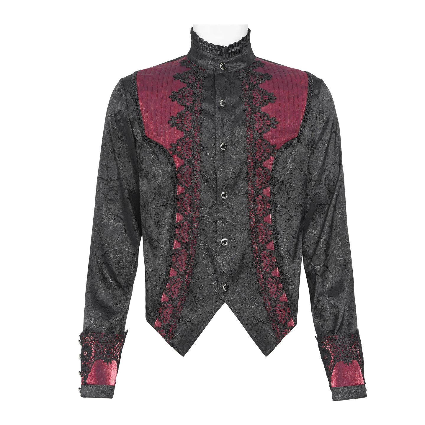 Dark Moonlight Shirt Zwart - Rood