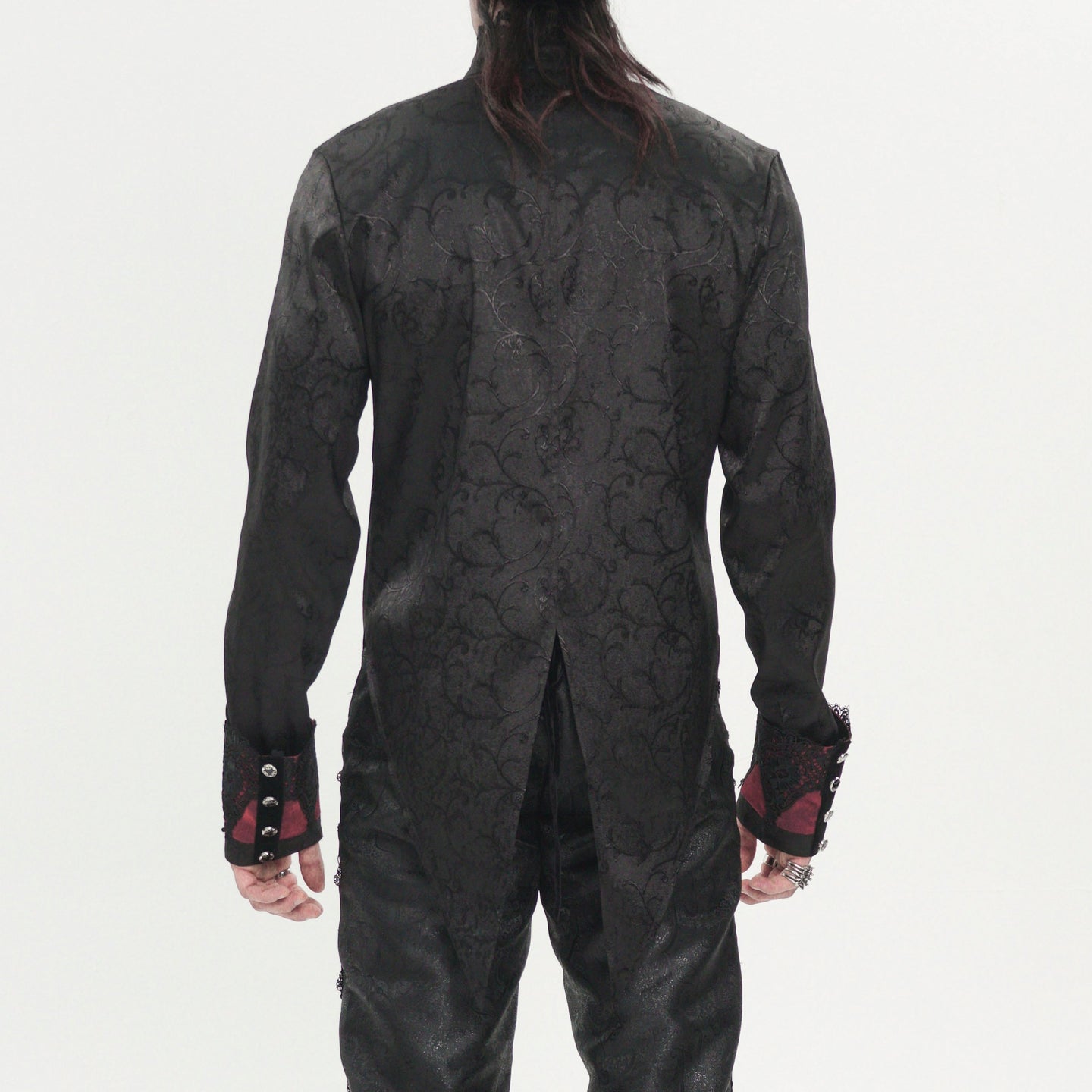Dark Moonlight Shirt Zwart - Rood