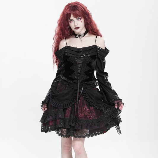 It's All For Her Rok Zwart - Rood