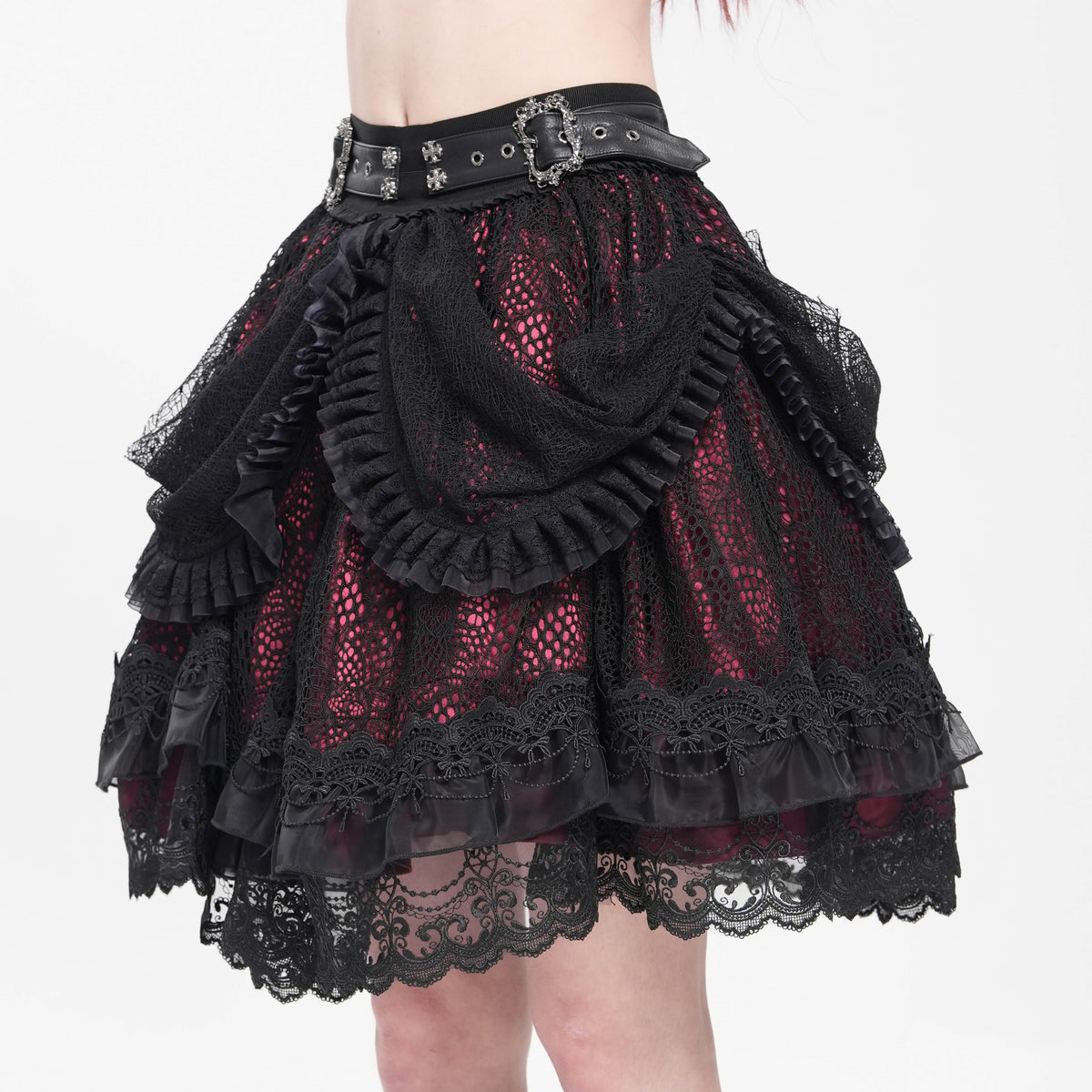 It's All For Her Rok Zwart - Rood