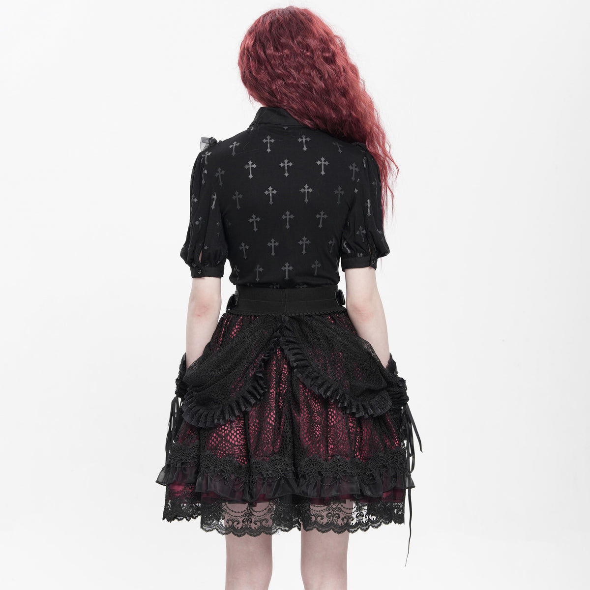 It's All For Her Rok Zwart - Rood