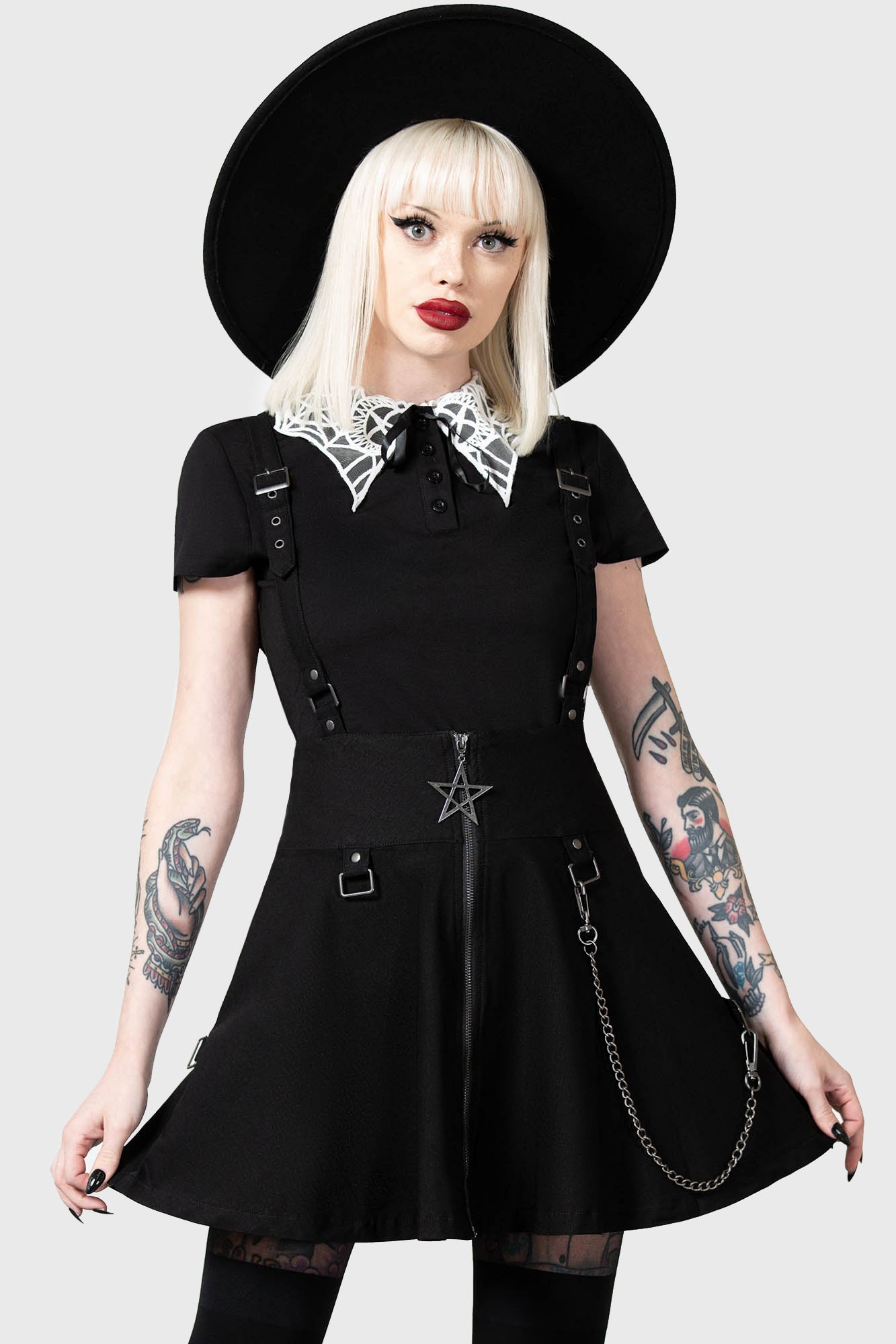 Killstar Study Hell Suspender Rok