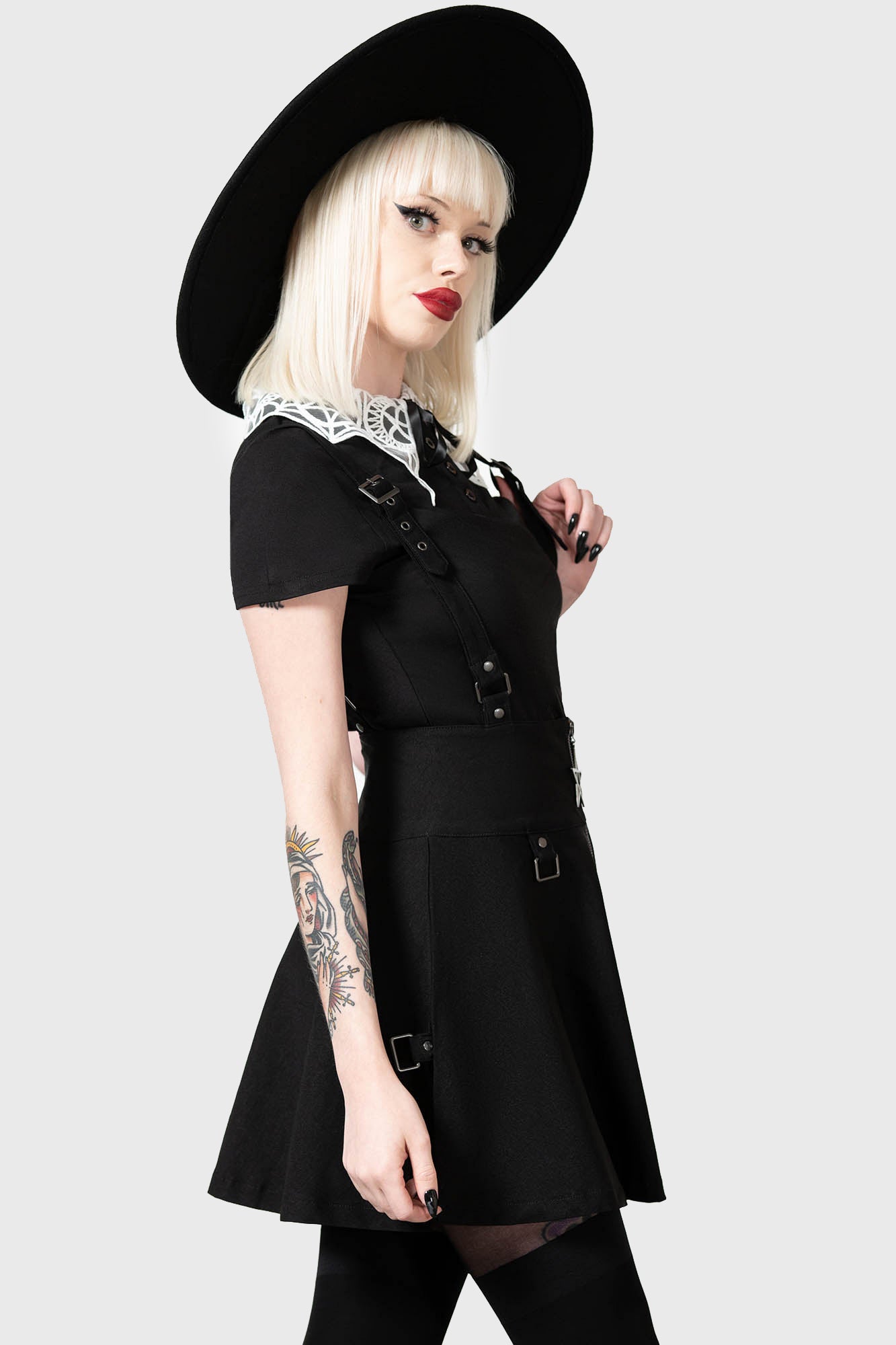 Killstar Study Hell Suspender Rok