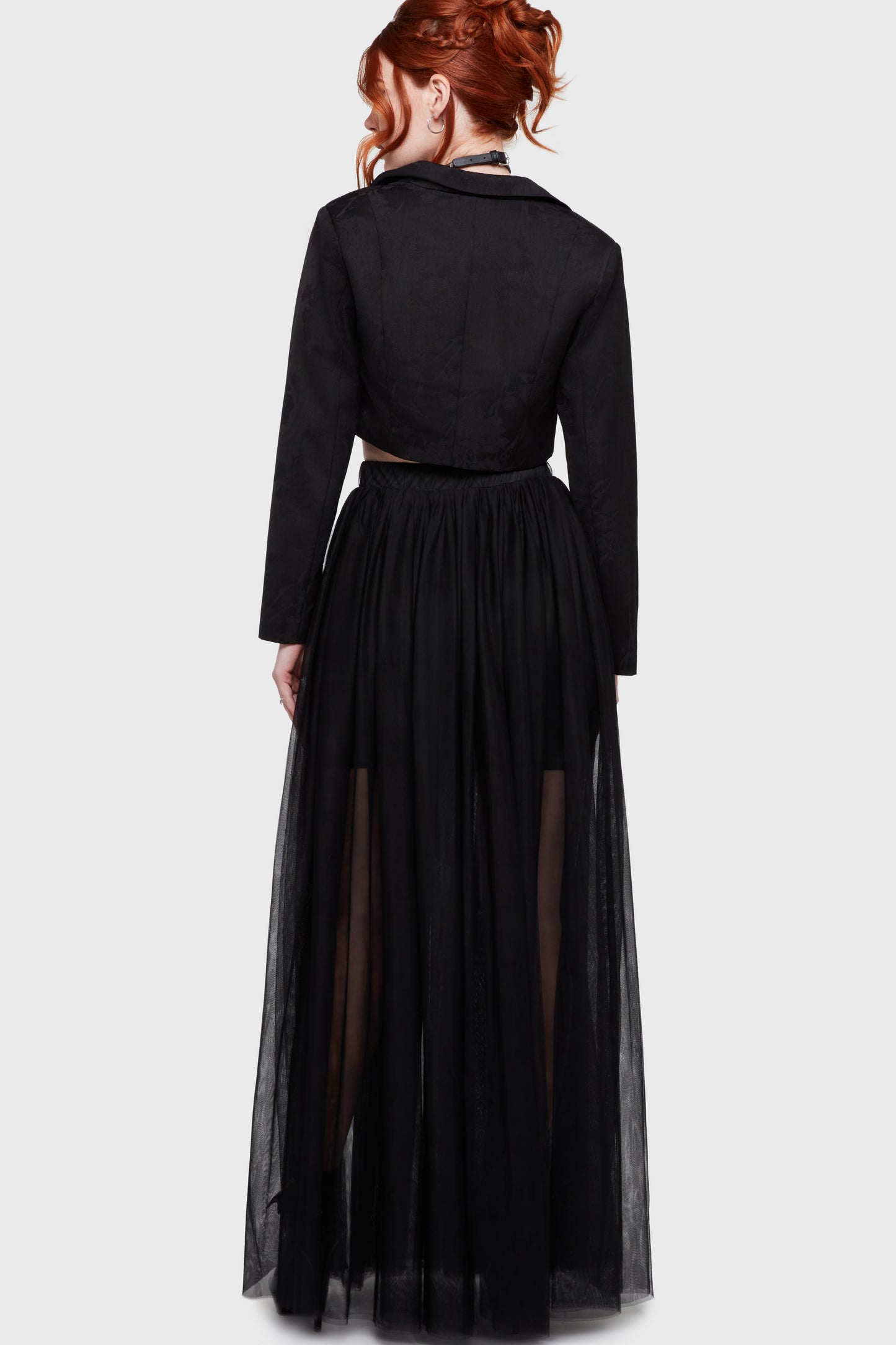Shade Empress Maxi-Rok Zwart