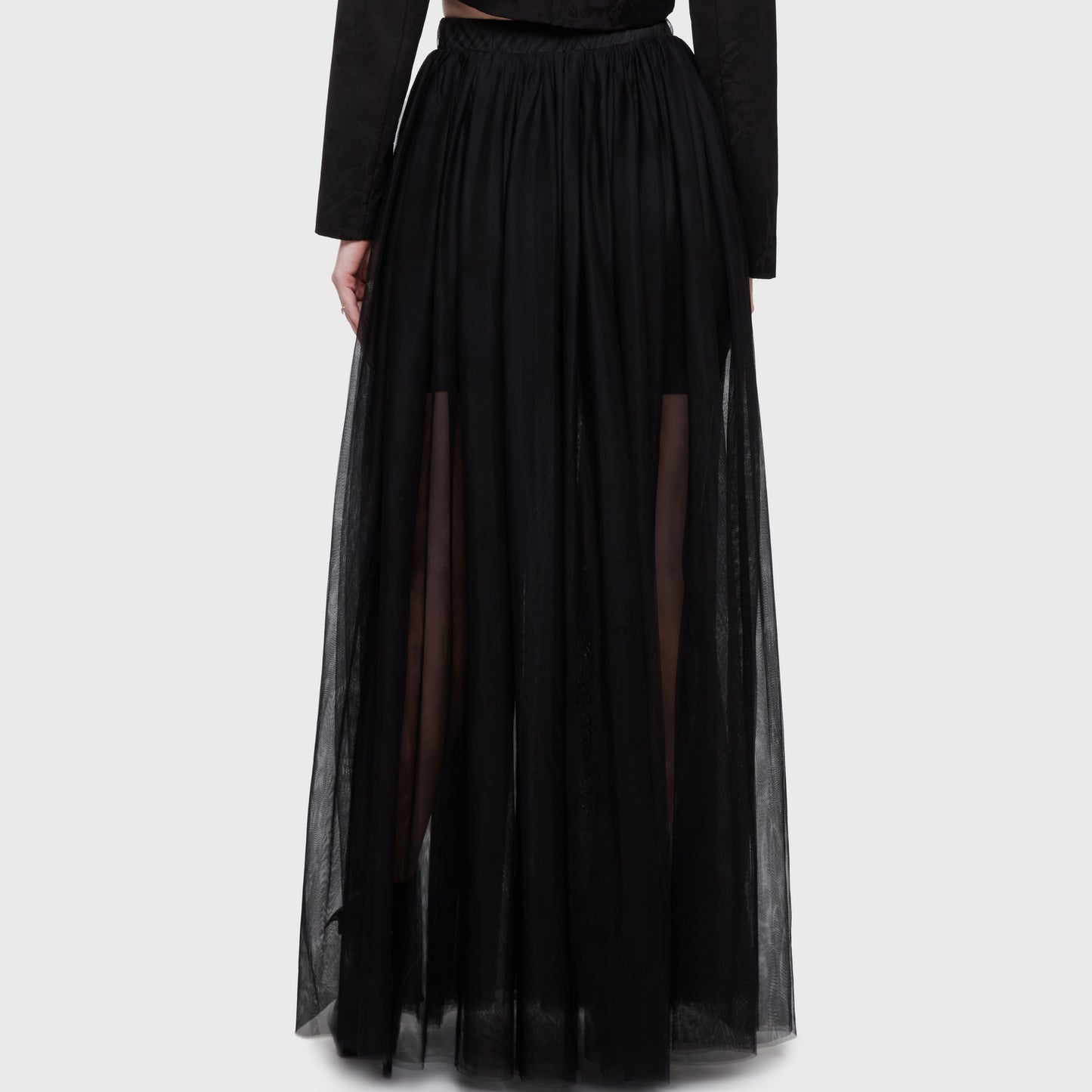 Shade Empress Maxi-Rok Zwart