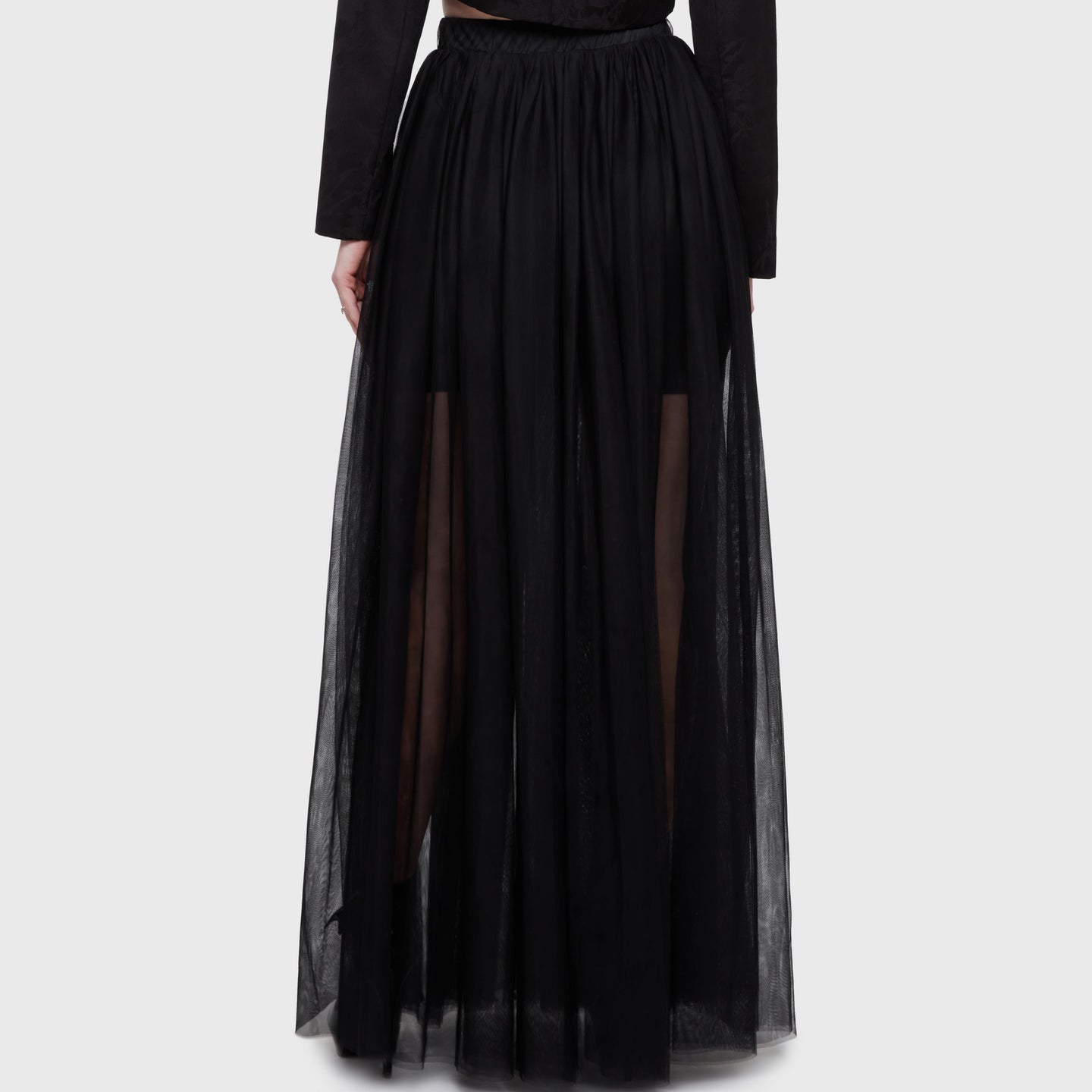 Shade Empress Maxi-Rok Zwart
