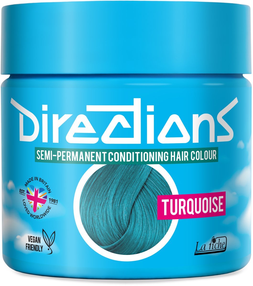 La Riche Directions Turquoise Semi-Permanent Hair Colour