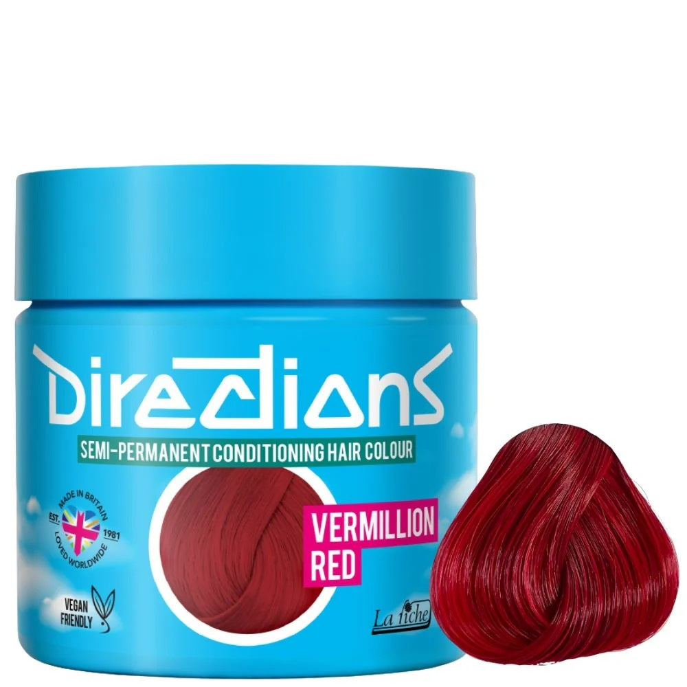 La Riche Directions Vermillion Red Semi-Permanent Hair Colour