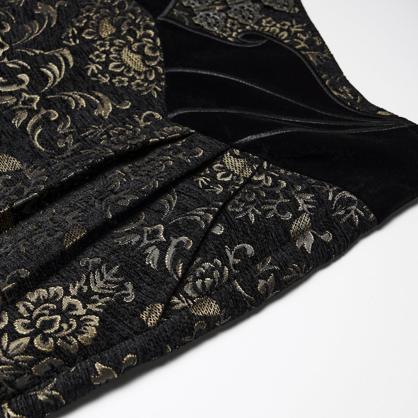 Punk Rave Awake Broek Zwart - Goud