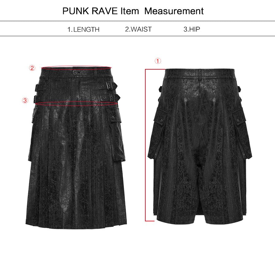 Resolution Kilt - Short Pinstripe